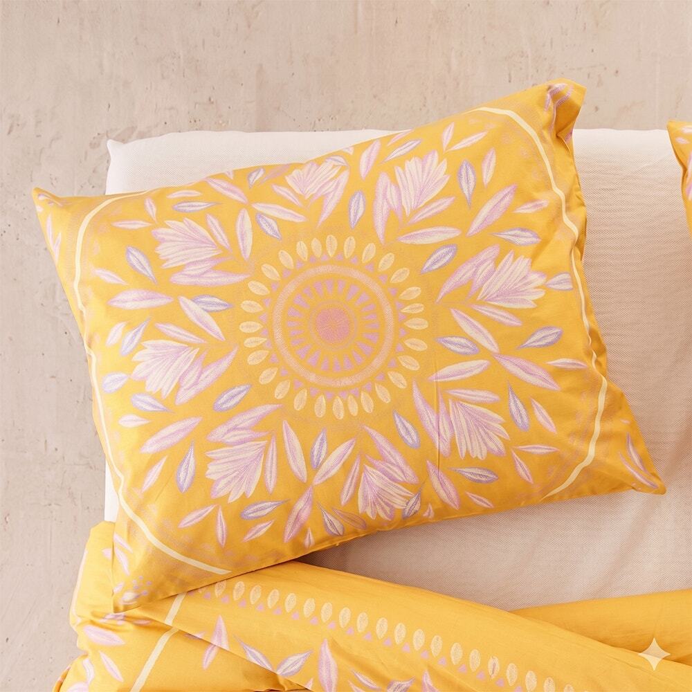 Urban Outfitters Iris Sketched Floral Pillow Sham